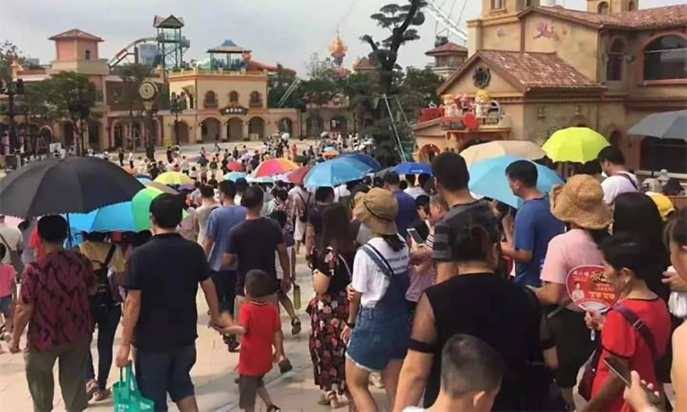 jinnianhui今年会游乐参与打造的欢乐海岸PLUS三天迎客超16万人！